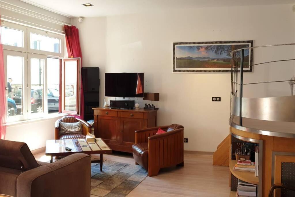 Loft Au Centre Ville, Calme, 200M De La Plage Saint-Jean-de-Luz Kültér fotó