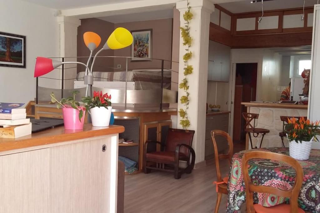 Loft Au Centre Ville, Calme, 200M De La Plage Saint-Jean-de-Luz Kültér fotó